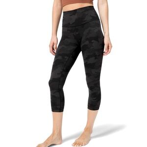 🍋 Lululemon “Wunder Under CROP (High-Rise) *Full-On Luxtreme 21" 🍋 EUC {Sz: 6}